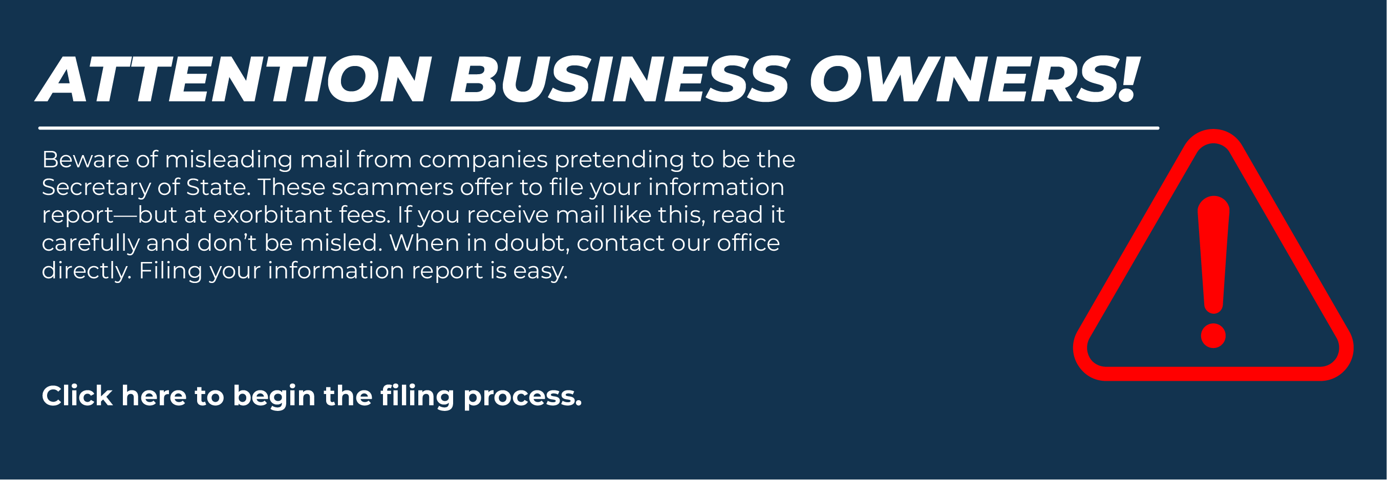 Attention Business Owners image