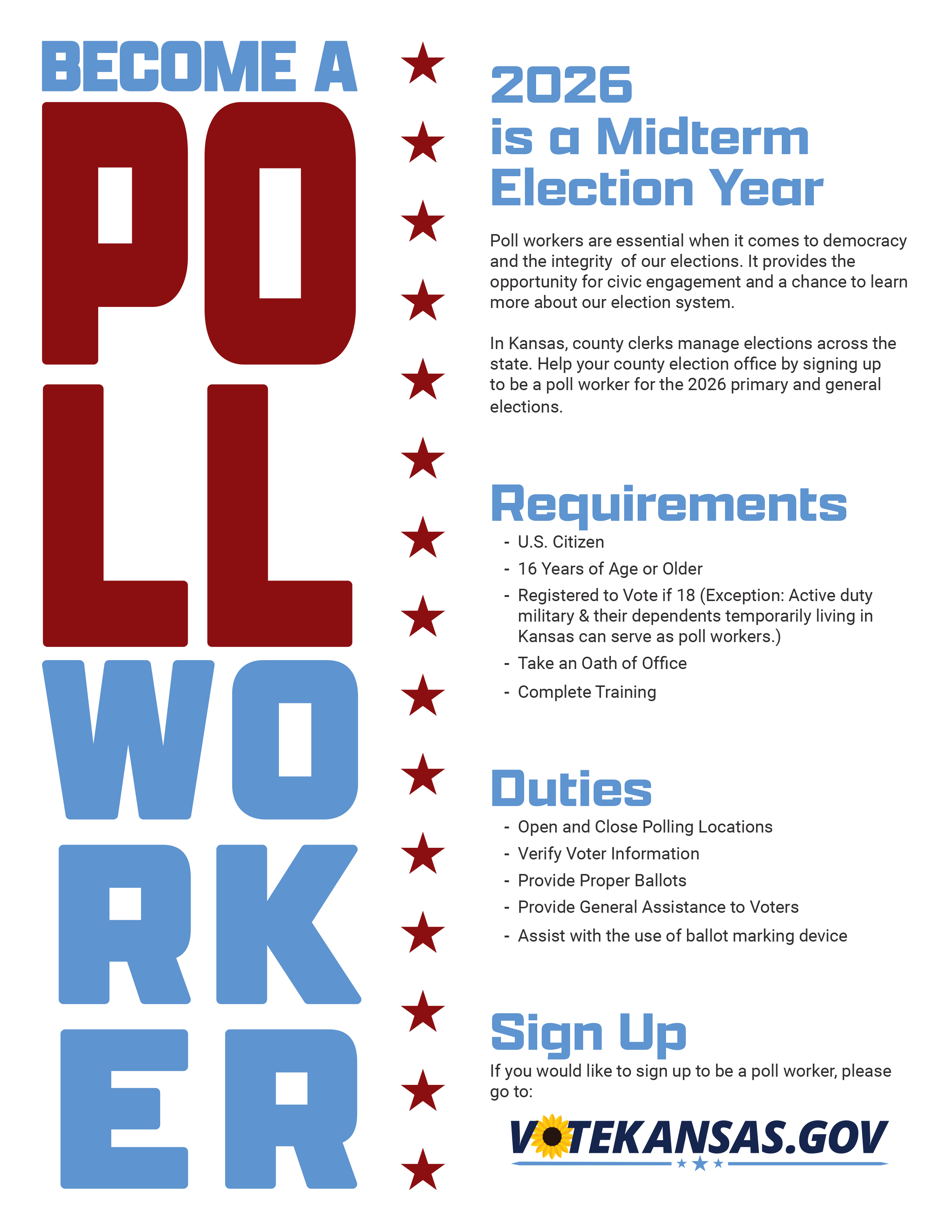 Poll Worker Sheet image